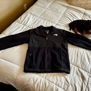 The North Face Youth Black Fleece Jacket L